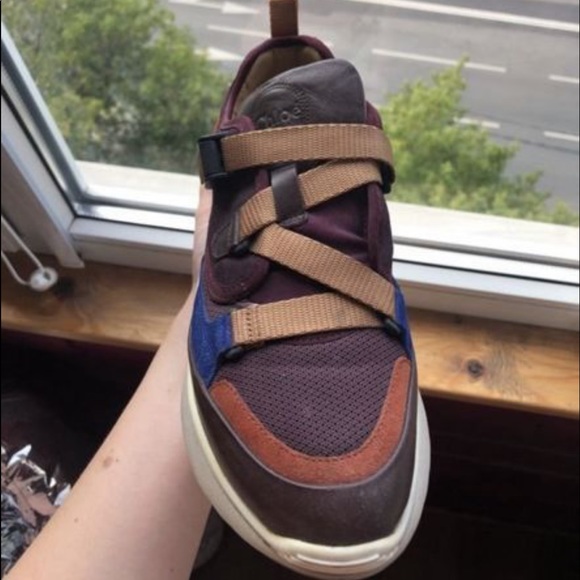 Chloè sonnie sneakers size 38 - Picture 2 of 3